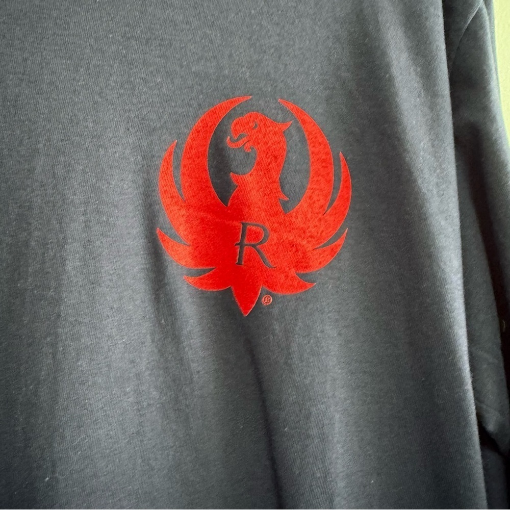 Men’s Rugar Navy Blue Deer Graphic T-Shirt - Picture 5 of 5